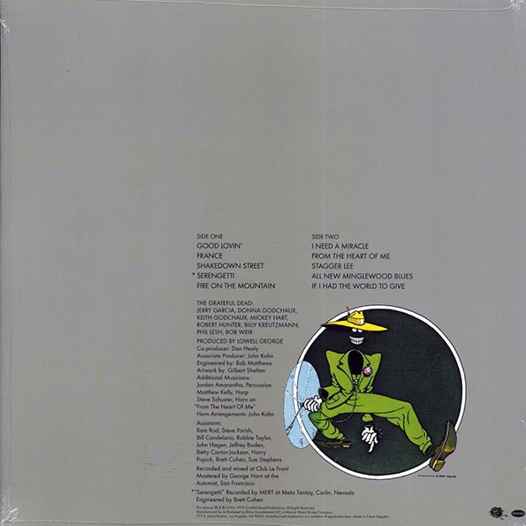 Grateful Dead Shakedown Street Vinyl Record