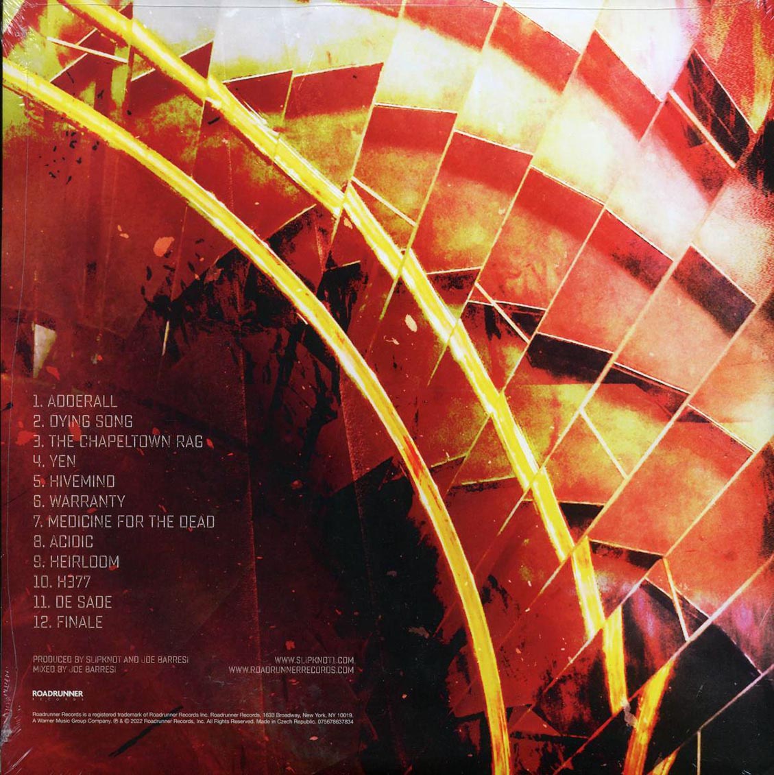 Slipknot The End For Now ltd. ed. 2xLP 45rpm yellow Vinyl Record