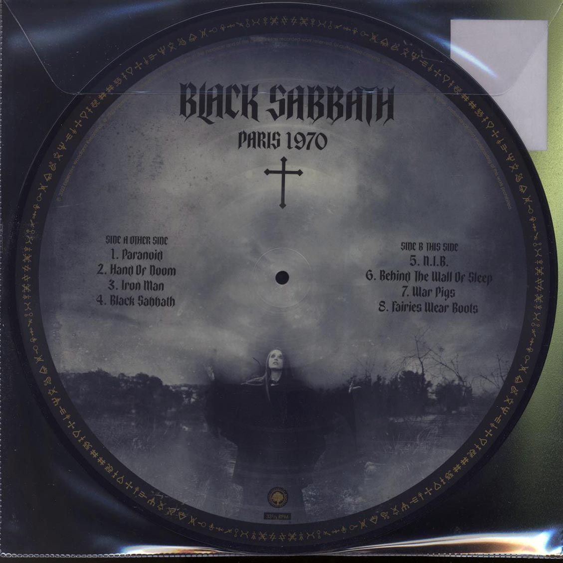 Black Sabbath - Paris 1970 (ltd. ed.) (picture disc) Vinyl Record
