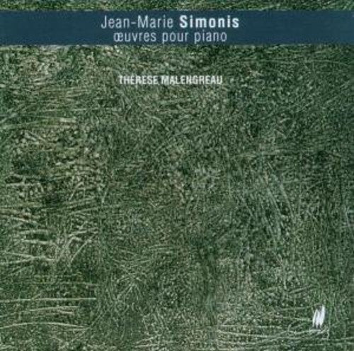 the album cover for J. SIMONIS - Piano Works