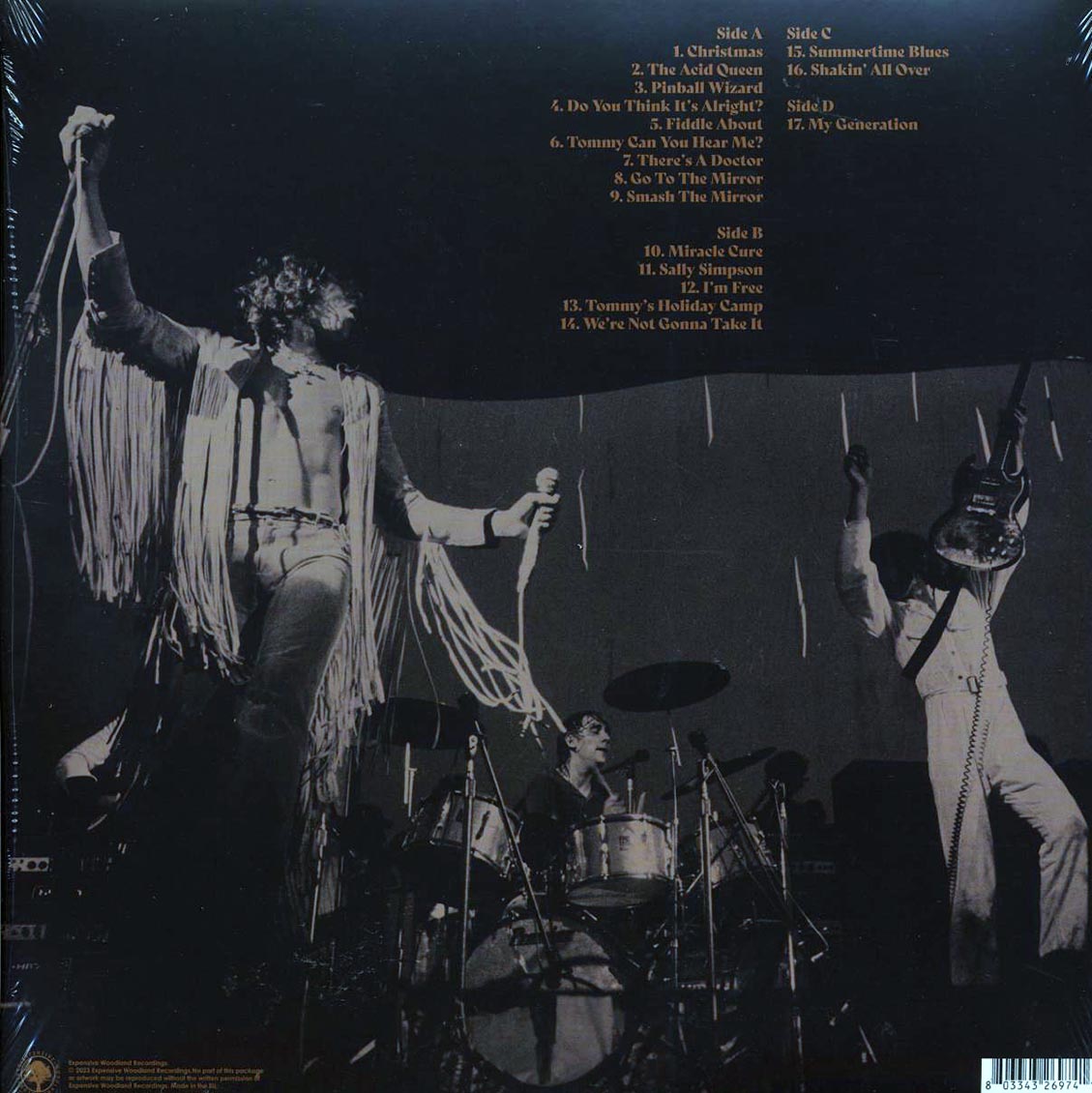 The Who Amsterdam 1969 Volume 2 2xLP Vinyl Record