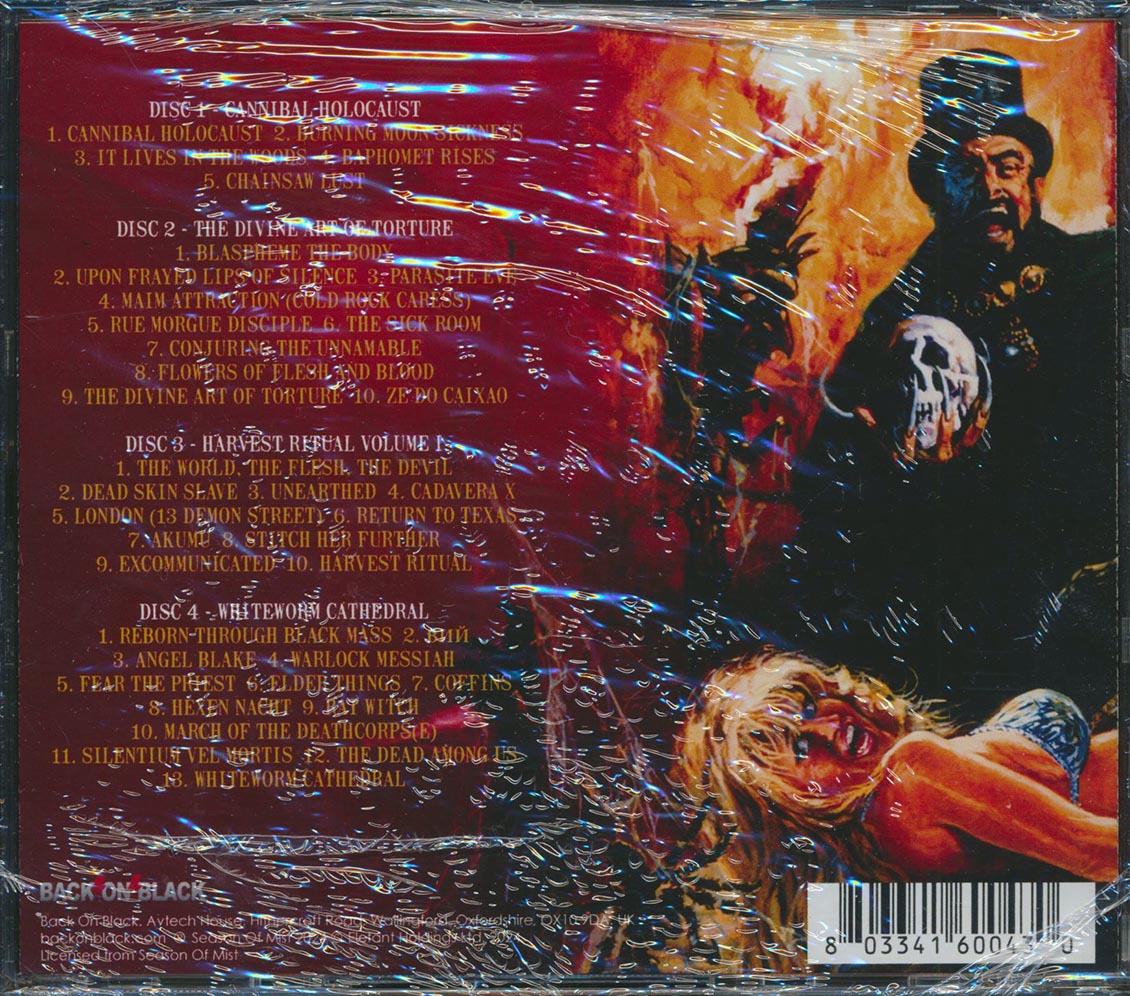 Necrophagia - Season Of Mist Recordings (38 tracks) (4xCD) Music CD