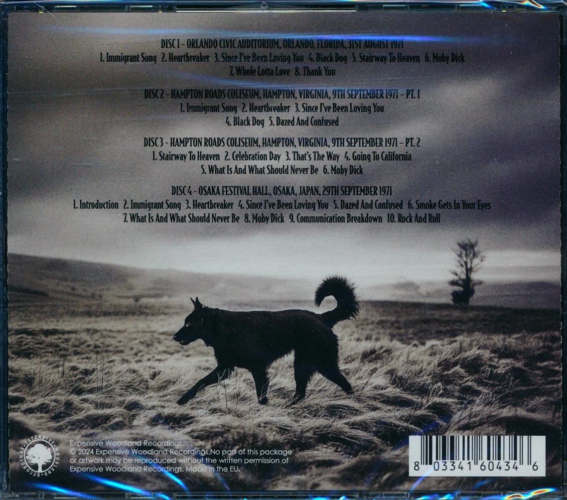 Led Zeppelin Live 1971 29 tracks 4xCD Music CD