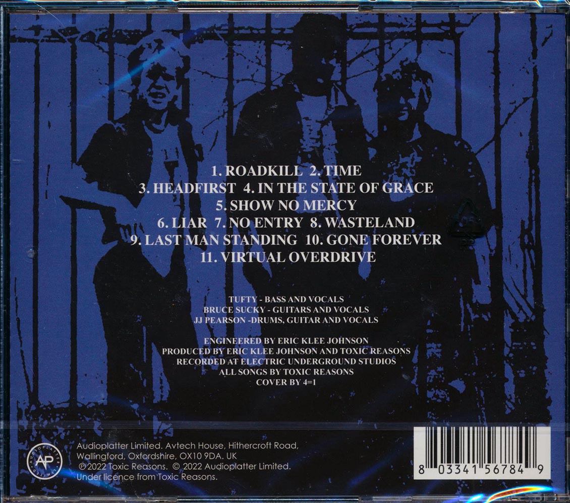 Toxic Reasons - In The House Of God Music CD