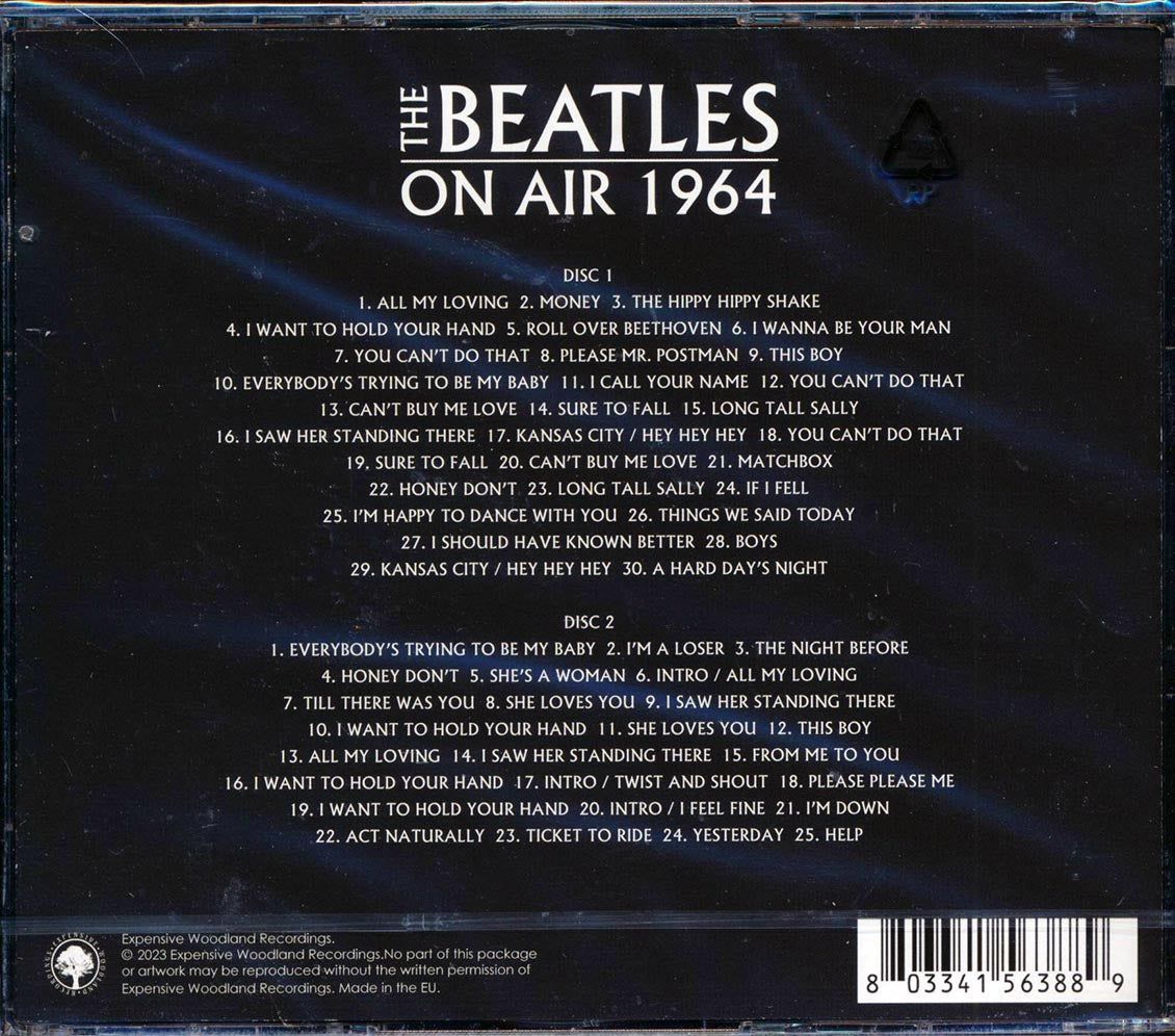 The Beatles On Air 1964 55 tracks 2xCD Music CD