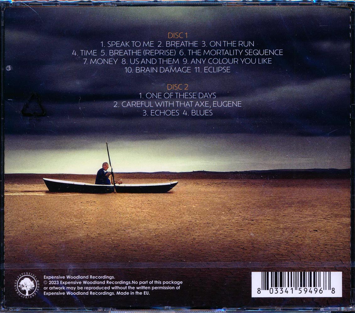 Pink Floyd Live Boston 1972 2xCD Music CD