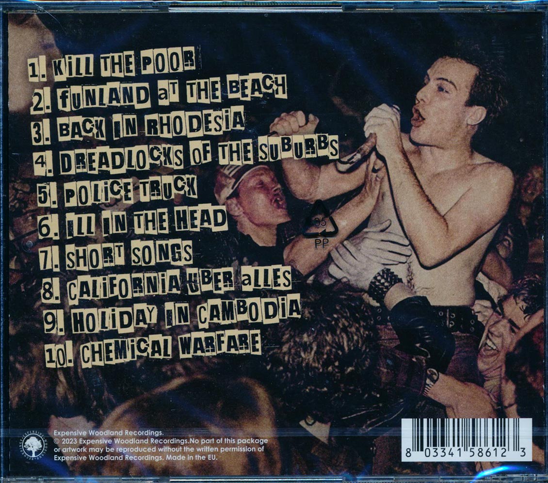 Dead Kennedys Live At The Old Waldorf 1979 Music CD