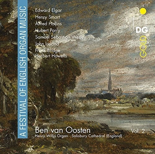 the album cover for Ben Oosten Van/Willis,Henry Organ - Festival of English Organ Music 2