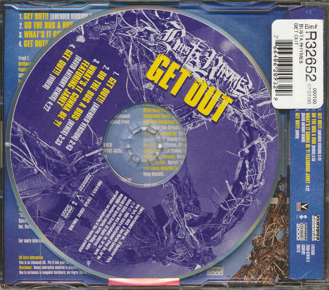 Busta Rhymes - Get Out Music CD