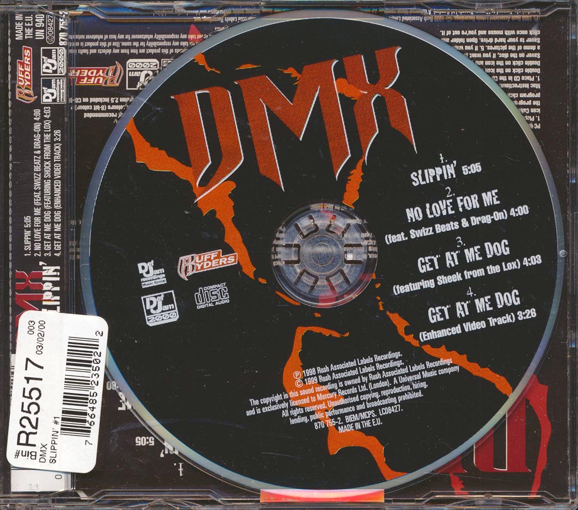 DMX - Slippin' Music CD