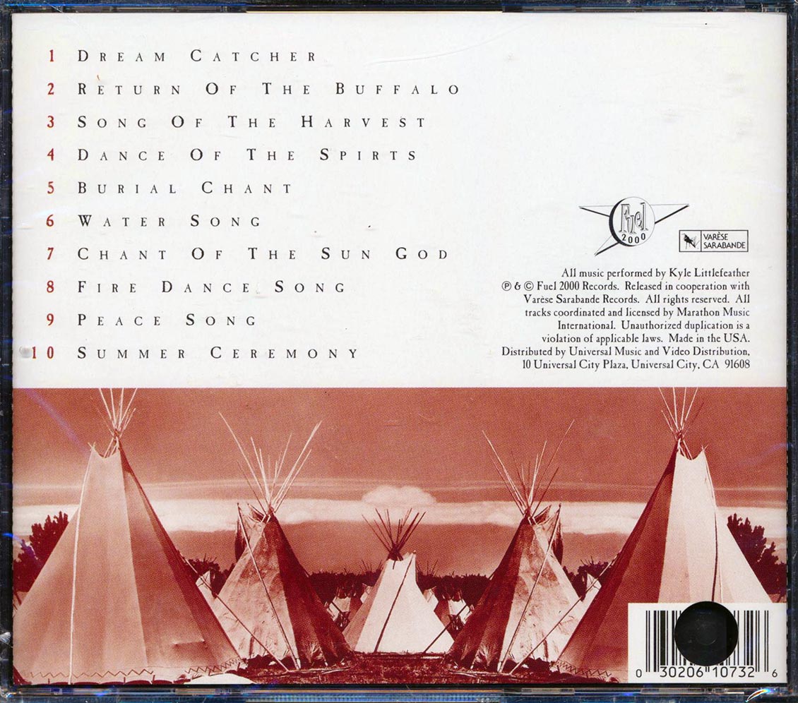 Various - Earthsong: Native American Chants & Dances Music CD