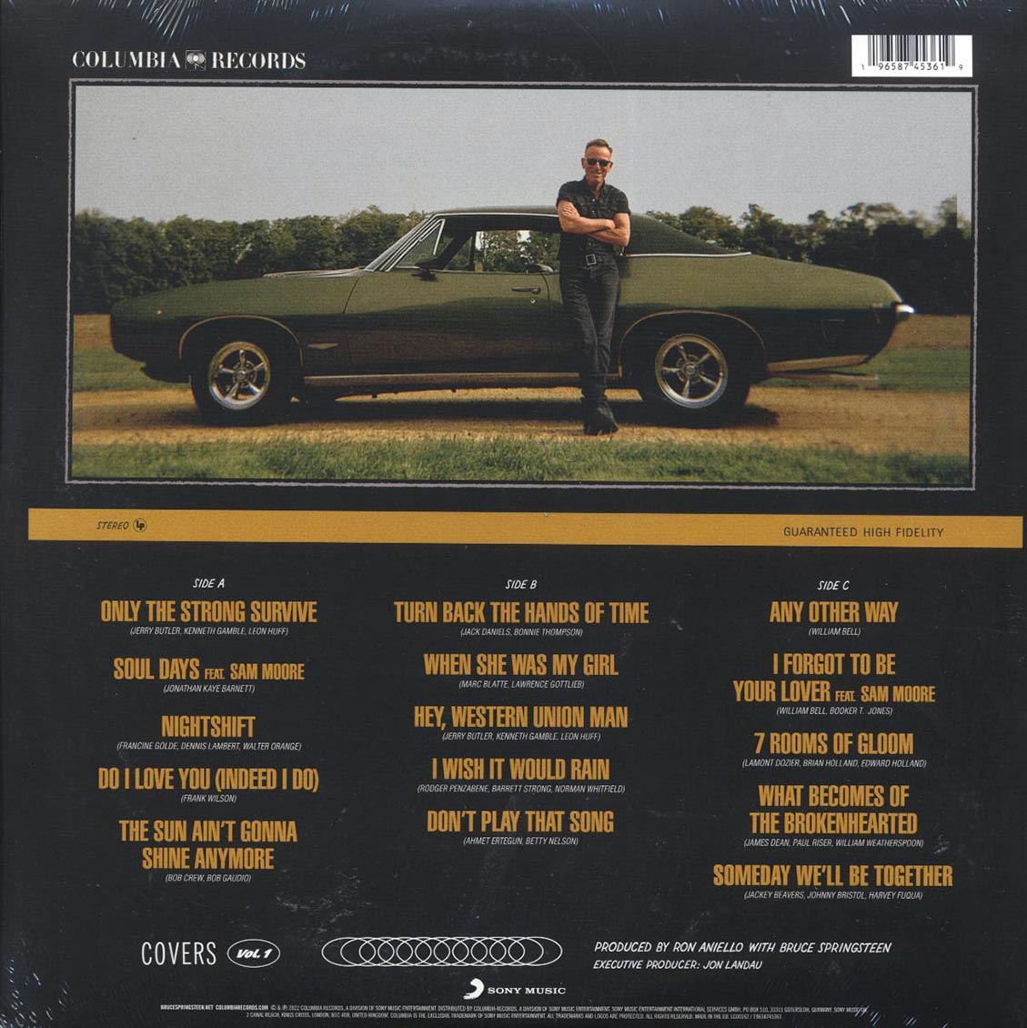 Bruce Springsteen - Only The Strong Survive (2xLP) Vinyl Record