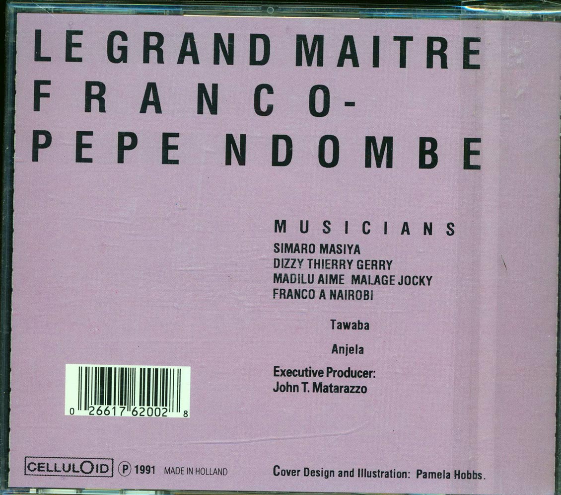 Franco, Pepe Ndome Et Le TPOK Jazz - Attaquent Anjela Music CD