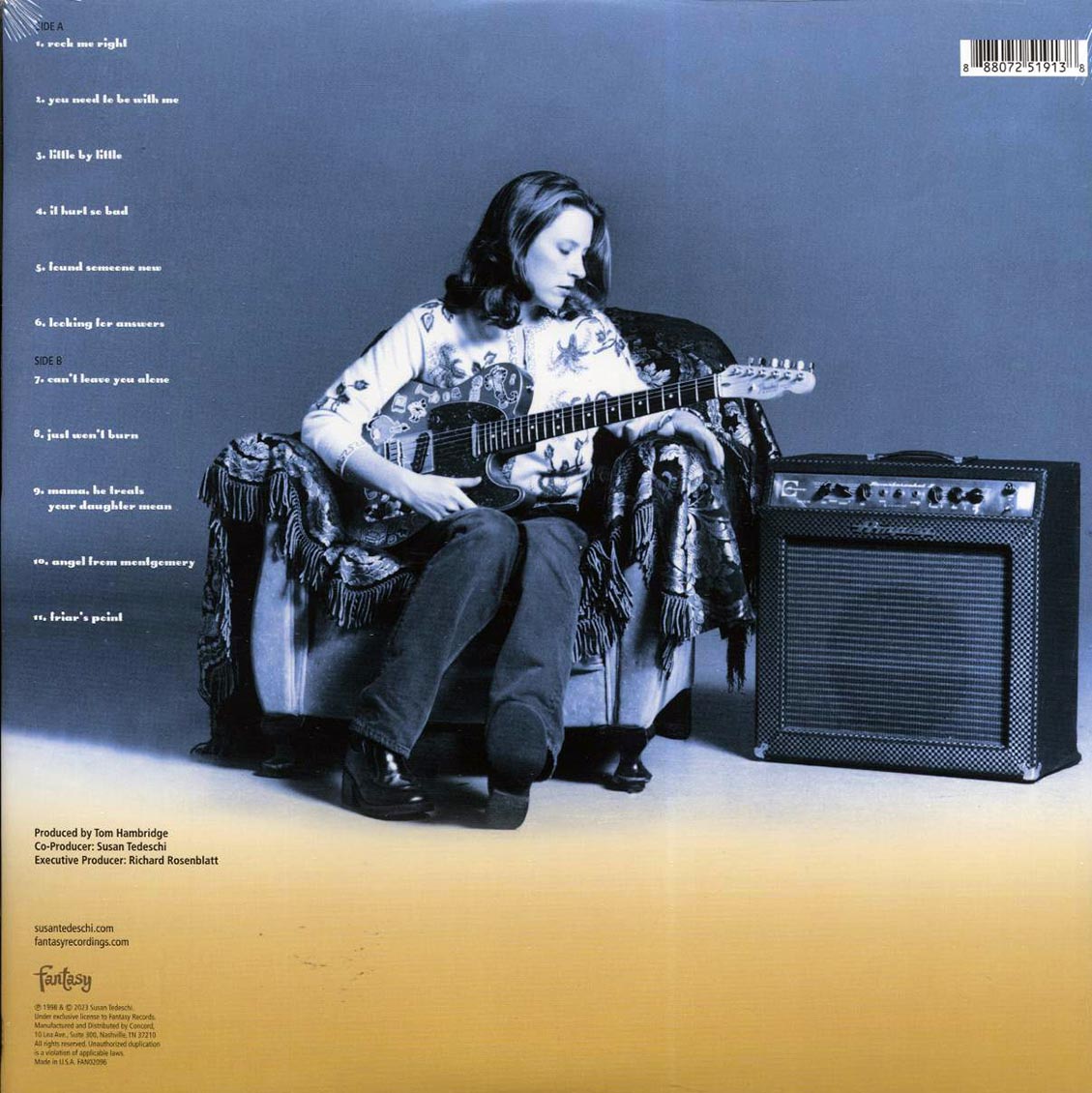 Susan Tedeschi - Just Won't Burn (25th Anniv. Ed.) (180g) Vinyl Record