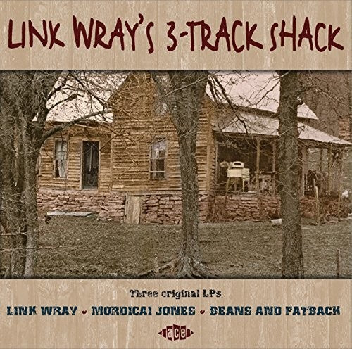 the album cover for Link Wray - Link Wray's 3-Track Shack
