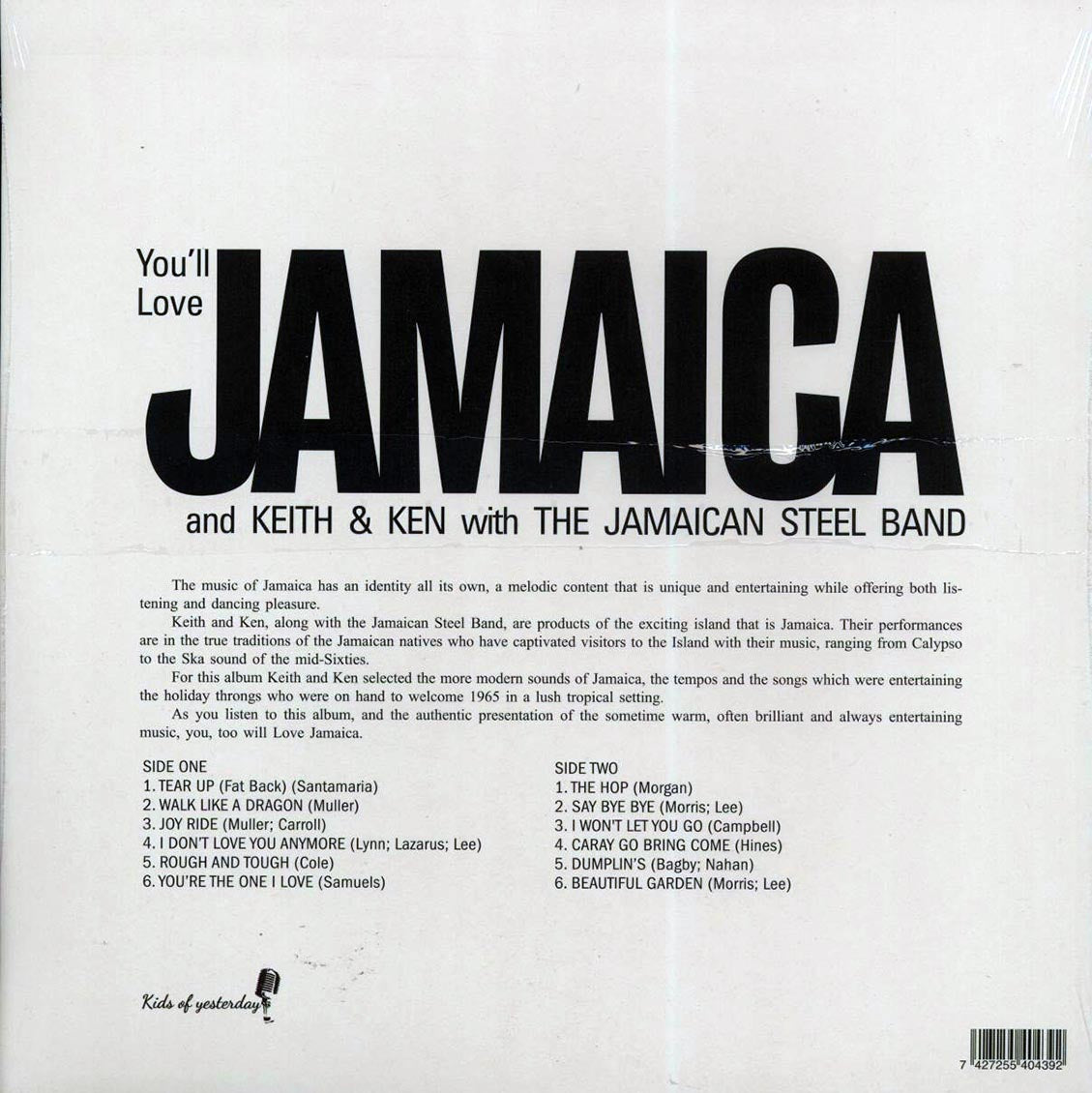 Ken Lyn, Ken Lazarus - You'll Love Jamaica And Keith & Ken With The Jamaican Steel Band Vinyl Record