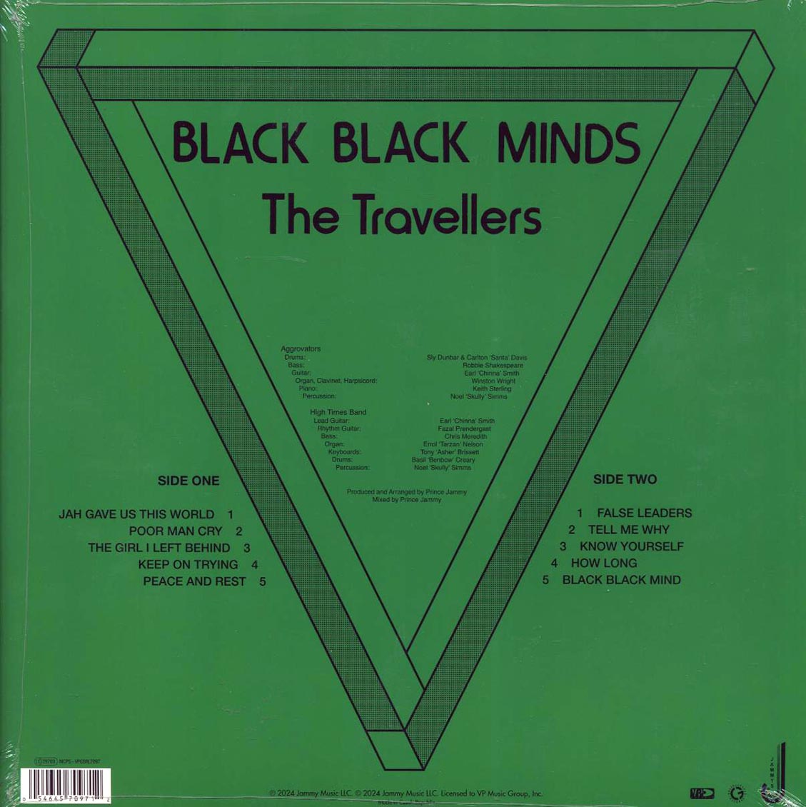 The Travellers - Black Black Minds Vinyl Record
