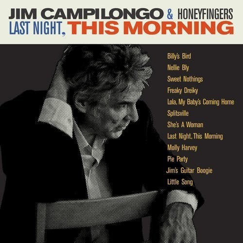 the album cover for Jim Campilongo & Honeyfingers - Last Night This Morning