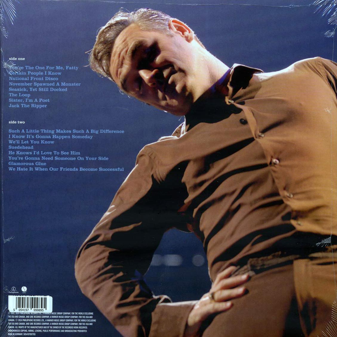 Morrissey - Beethoven Was Deaf: Live In Paris (remastered) (orange vinyl) Vinyl Record