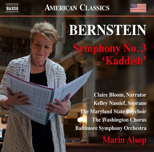 the album cover for Berstein / Baltiimore Sym Orch / Bloom / Alsop - Symphony No. 3 Kaddish