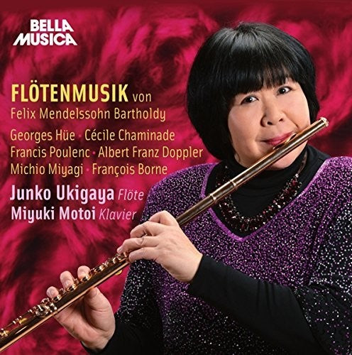 the album cover for Mendelssohn / Ukigaya / Motoi - Music for Flute & Piano
