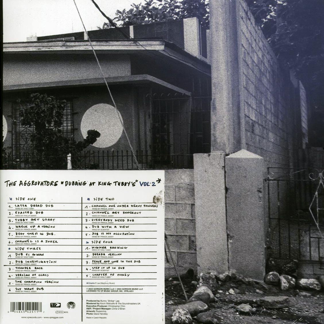 The Aggrovators - Dubbing At King Tubby's Volume 2 (RSD 2024) (ltd. ed.) (2xLP) (blue vinyl) Vinyl Record