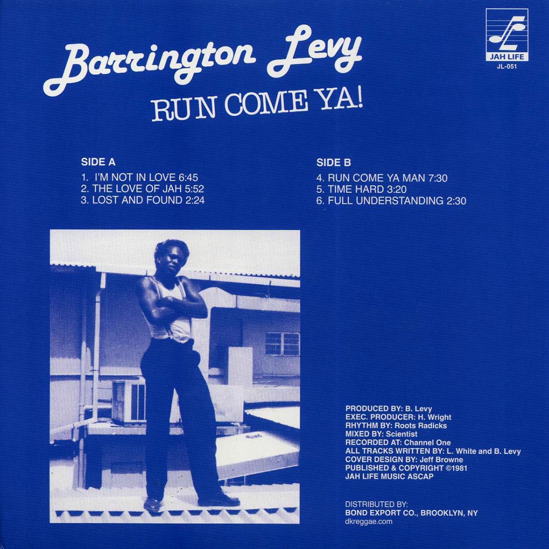 Barrington Levy - Run Come Ya Vinyl Record