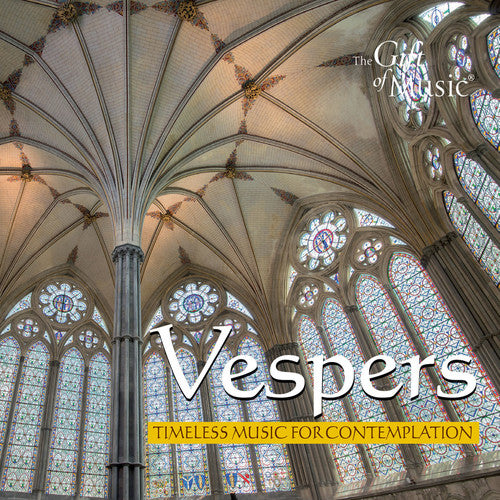 the album cover for Palestrina / Sospiri / Watson / Duggan - Vespers - Timeless Music for Contemplation