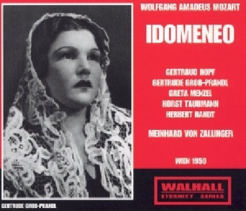 the album cover for Meinhard Von Zallinger - Idomeneo