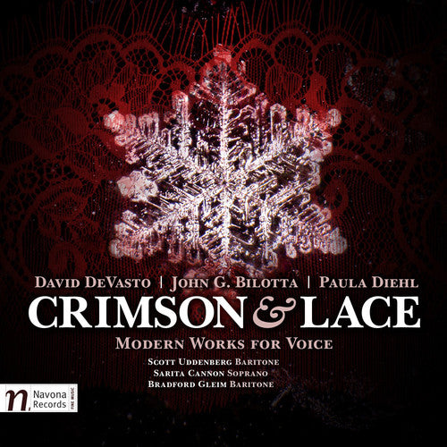 the album cover for Devasto / Cannon / Uddenberg / Gleim / Devasto - Crimson & Lace
