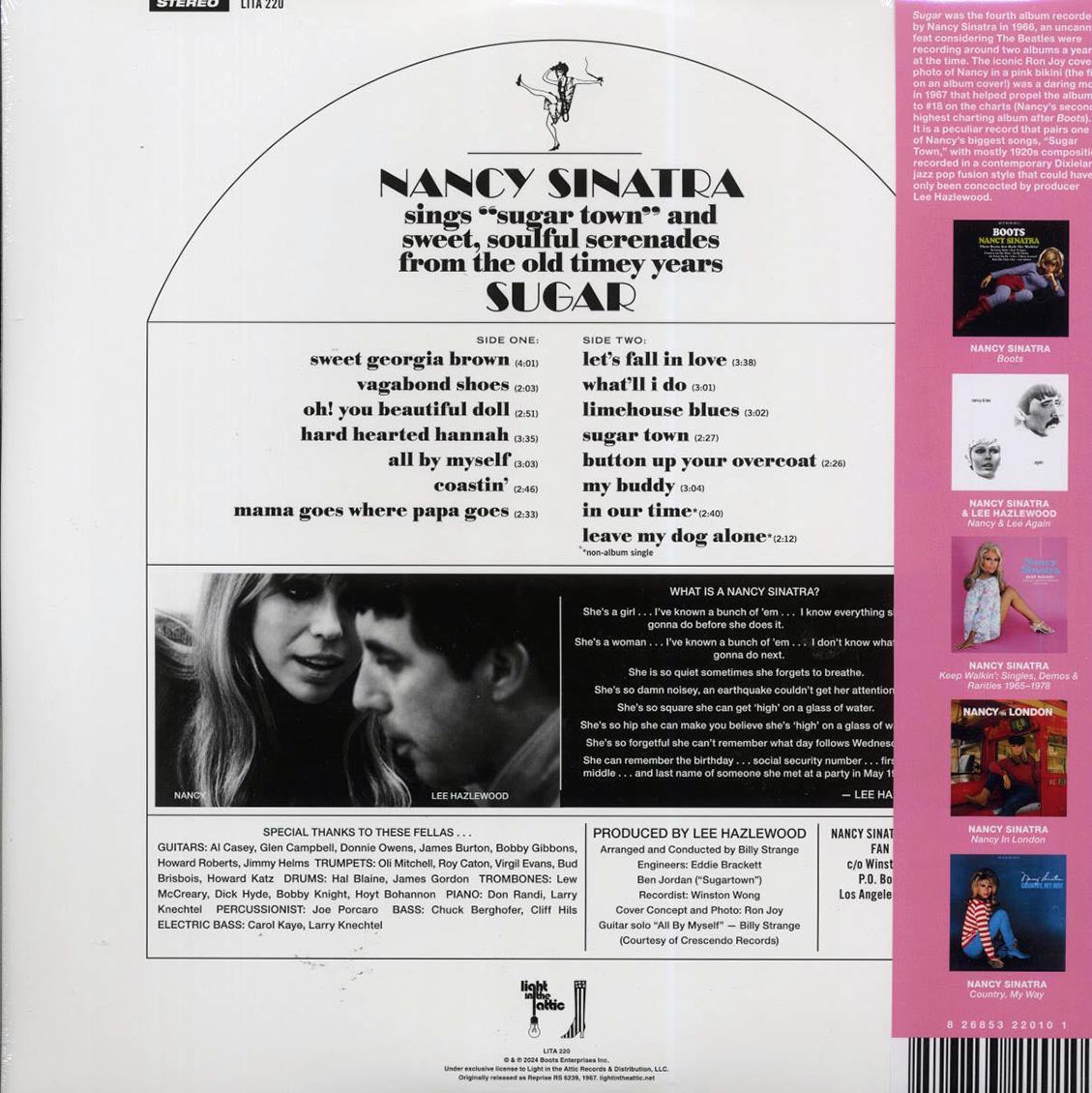 Nancy Sinatra - Sugar (+2 bonus tracks) (RTI press) Vinyl Record