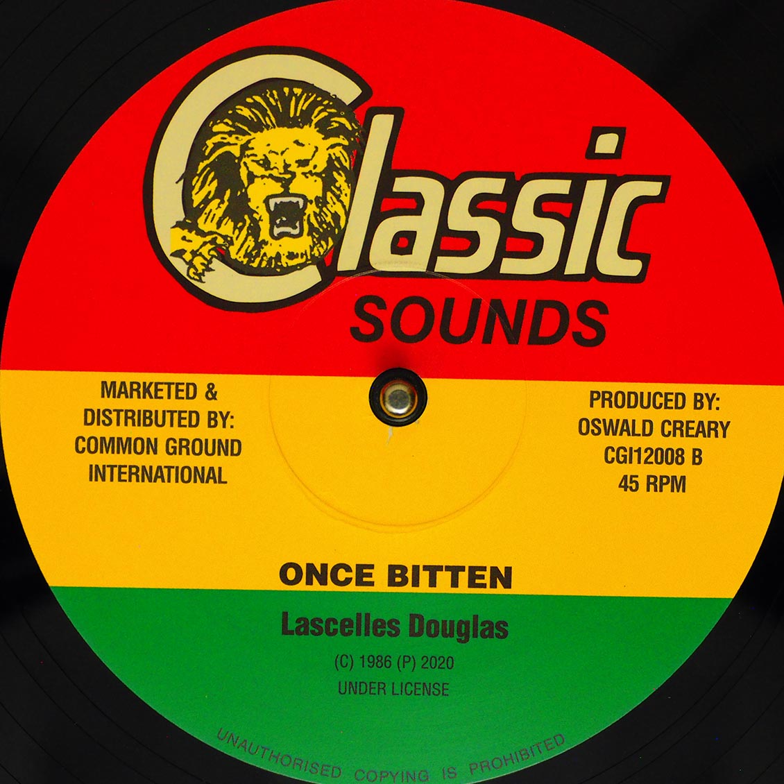 Lacksley Castell - Just Too Young; Roy Shirley - All I Need Is Love / Lascelles Douglas - Once Bitten 12" Vinyl Record