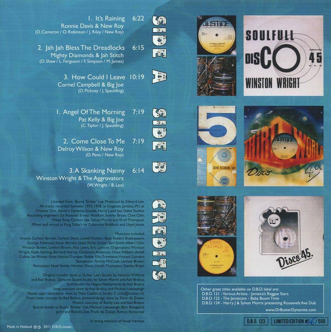 Cornell Campbell, Mighty Diamonds, Pat Kelly, Delroy Wilson, Etc. - A Skanking Rockers Party: Bunny Striker Lee (ltd. 500 copies made) (180g) Vinyl Record