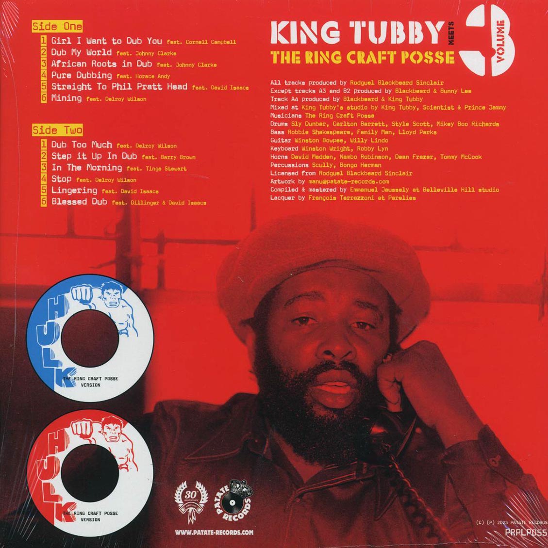 King Tubby, Ring Craft Posse - Dub Too Much: King Tubby Meets The Ring Craft Posse Volume 3 Vinyl Record