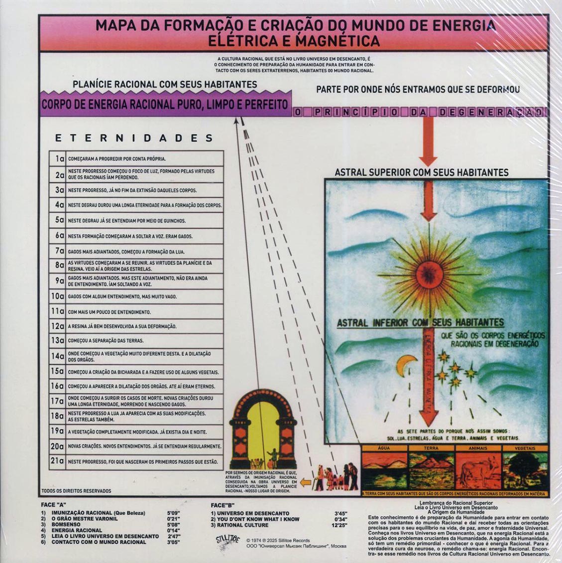 Tim Maia - Racional Volume 1 (ltd. 500 copies made) (yellow vinyl) Vinyl Record