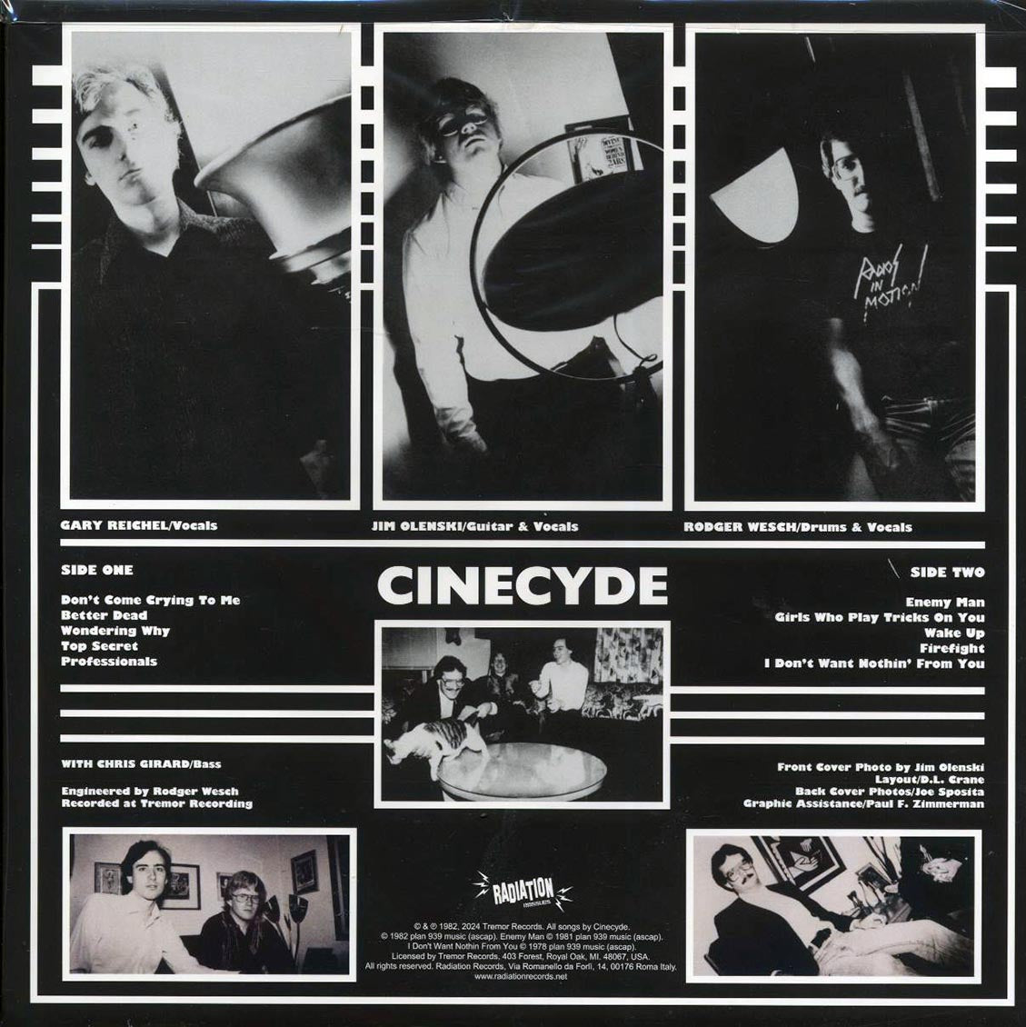 Cinecyde - I Left My Heart In Detroit City Vinyl Record