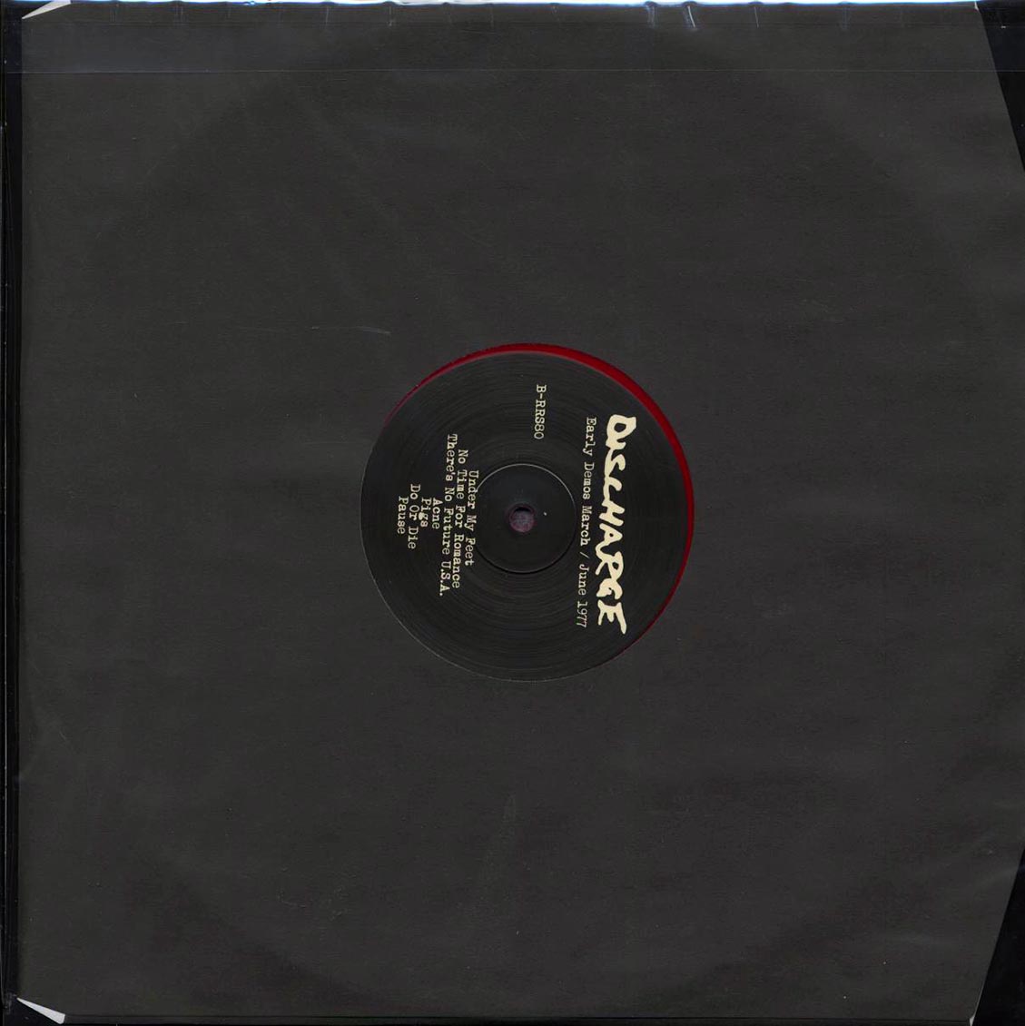 Discharge - Early Demos: March, June 1977 (red vinyl) Vinyl Record