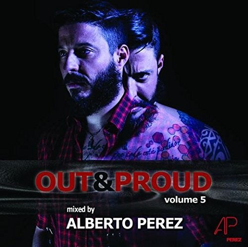 the album cover for Various Artists - Out & Proud / Various