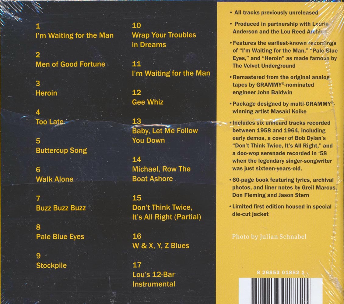 Lou Reed - Words & Music, May 1965 (ltd. ed.) (incl. 60-page booklet) (remastered) Music CD