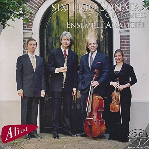 the album cover for Ensemble Amalthée - Six Trio Sonatas