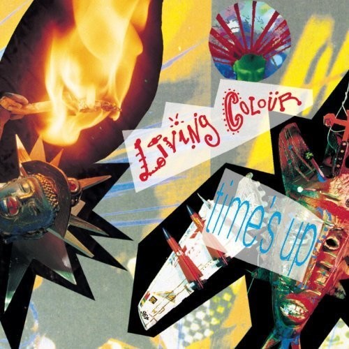 the album cover for Living Colour - Time's Up