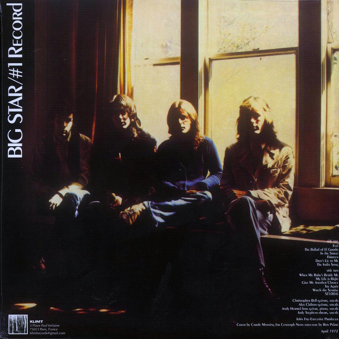 Big Star - #1 Record (blue vinyl) Vinyl Record