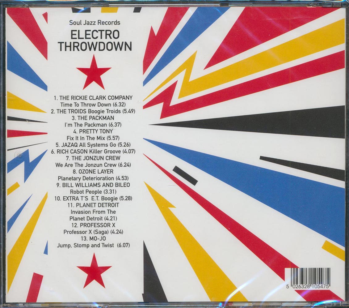 Various - Electro Throwdown Music CD