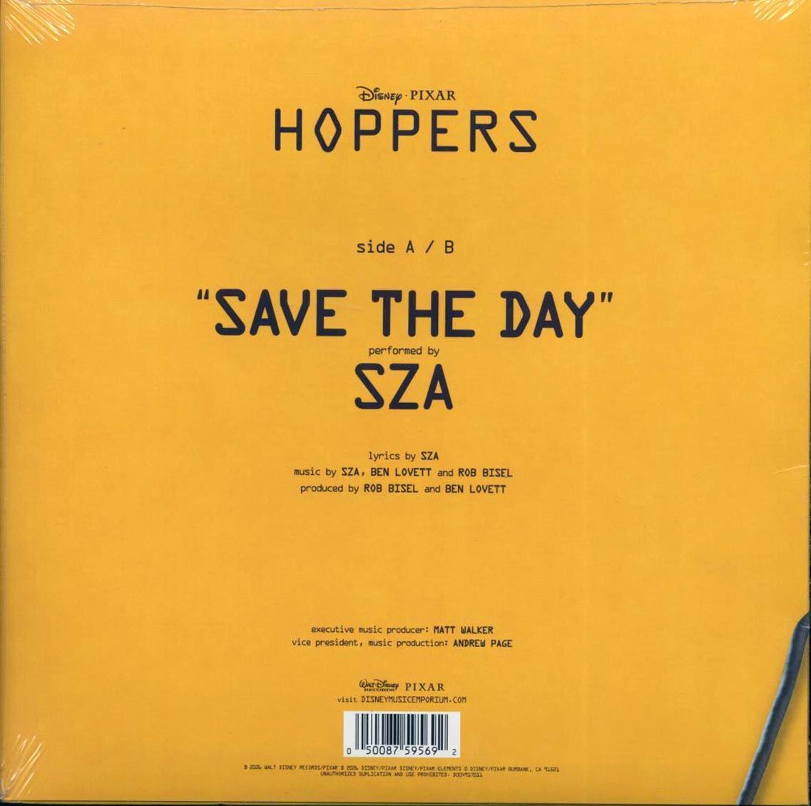 SZA - Save The Day (picture disc) Vinyl Record
