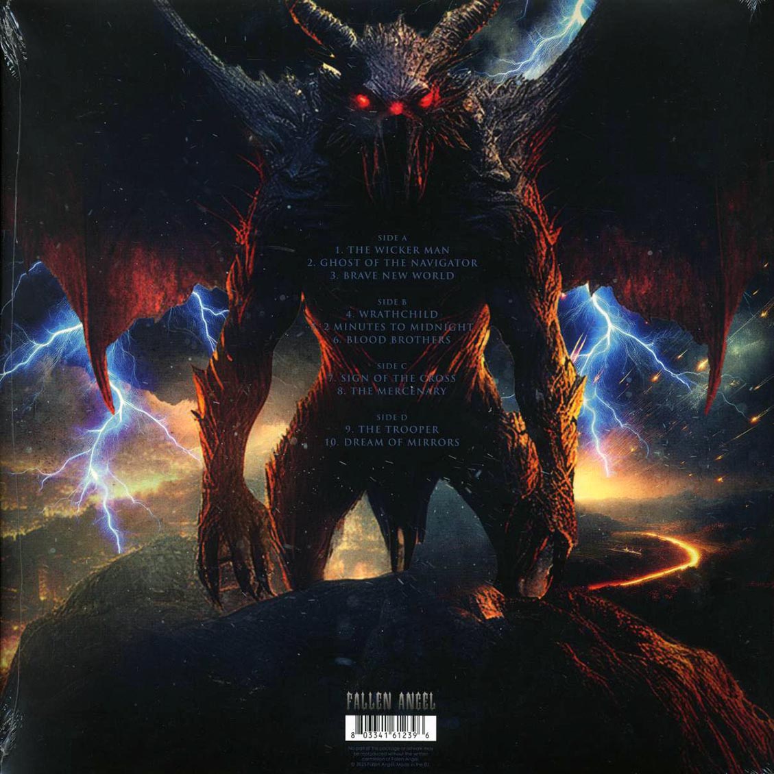 Iron Maiden - Nightmare Over Nijmegen Volume 1 (2xLP) (red/white splatter vinyl) Vinyl Record