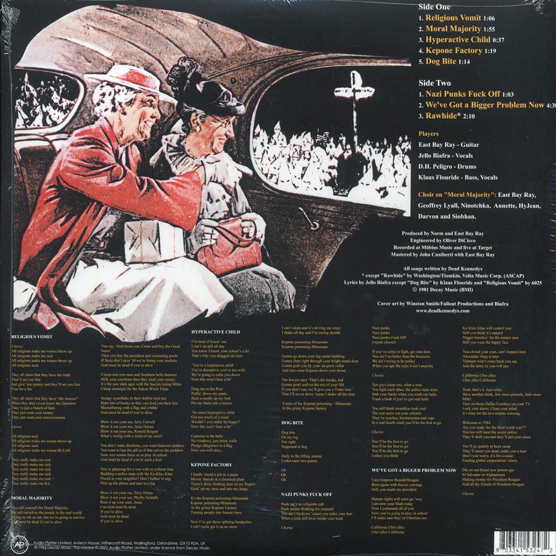 Dead Kennedys - In God We Trust, Inc. Vinyl Record