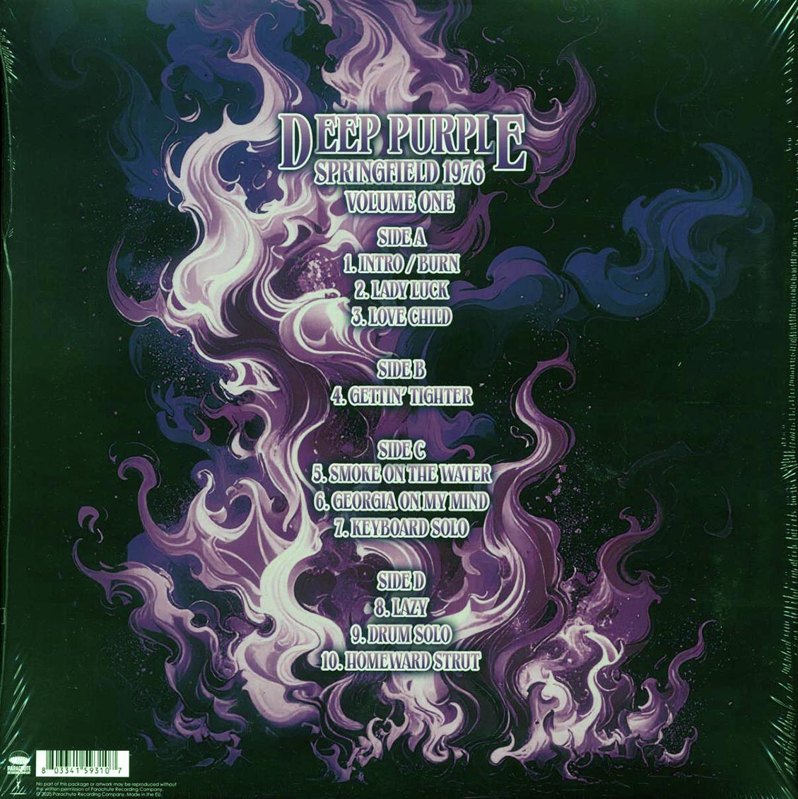 Deep Purple - Springfield 1976 Volume 1 (2xLP) Vinyl Record