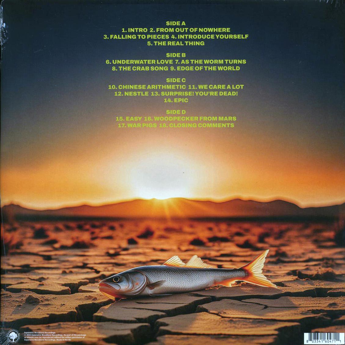 Faith No More - Live: Hollywood November 1990 (ltd. ed.) (2xLP) (clear vinyl) Vinyl Record