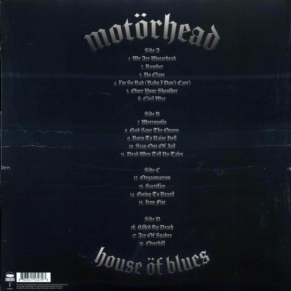 Motorhead - House Of Blues, Chicago 2000 (ltd. ed.) (2xLP) (red vinyl) Vinyl Record