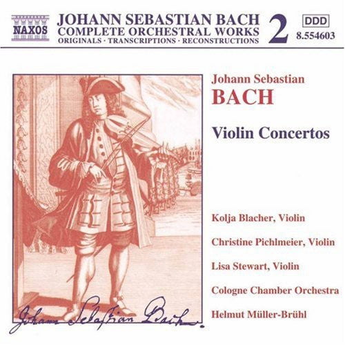the album cover for Kolja Blacher - Violin Concertos